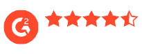 G2: 4.7 out of 5 stars