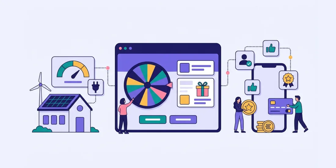 Gamificación para empresas de energía y suministros: leads y fidelidad