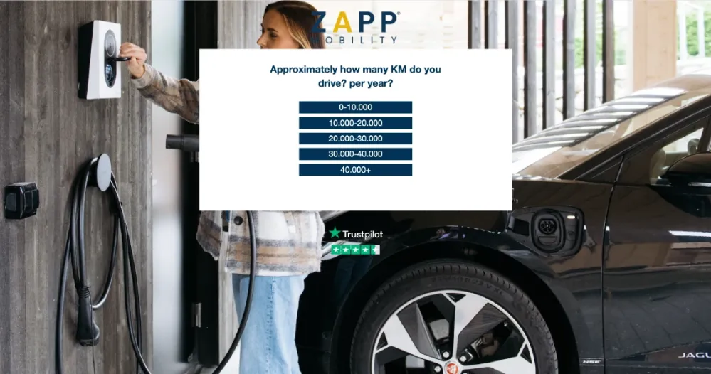 Zapp quiz question asking how many kilometres the player drives per year