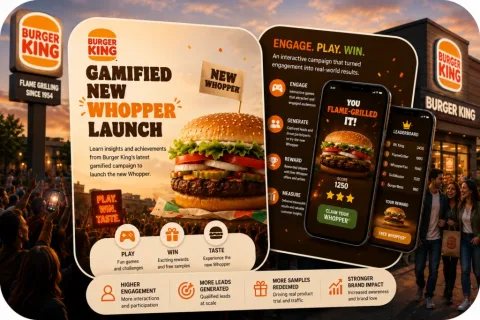 Reinventing Product Sampling: Burger King’s Gamified New Whopper Launch