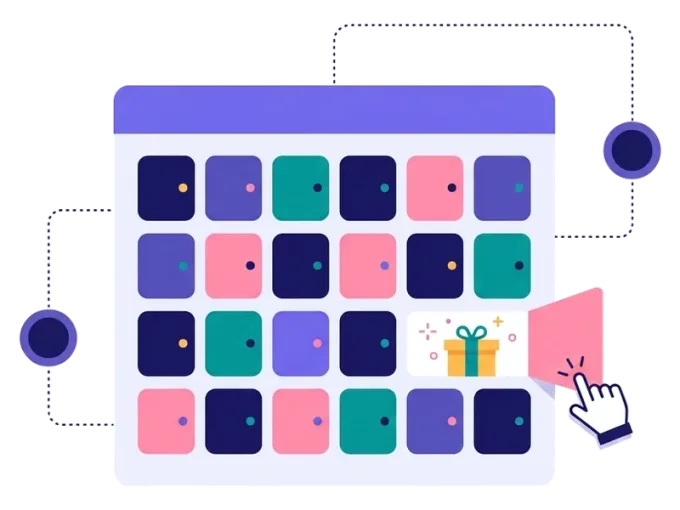 Online advent calendar