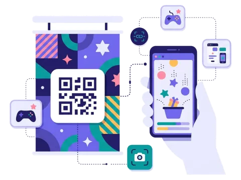 From poster to phone
