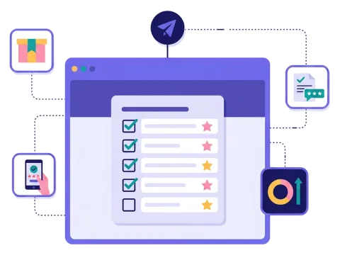 Feedback after a product test