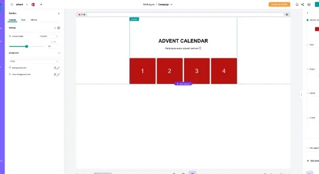 About the online advent calendar
