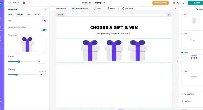 About the mystery box