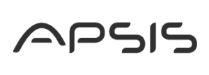 logo of one of the possible integrations: Apsis, simplified font