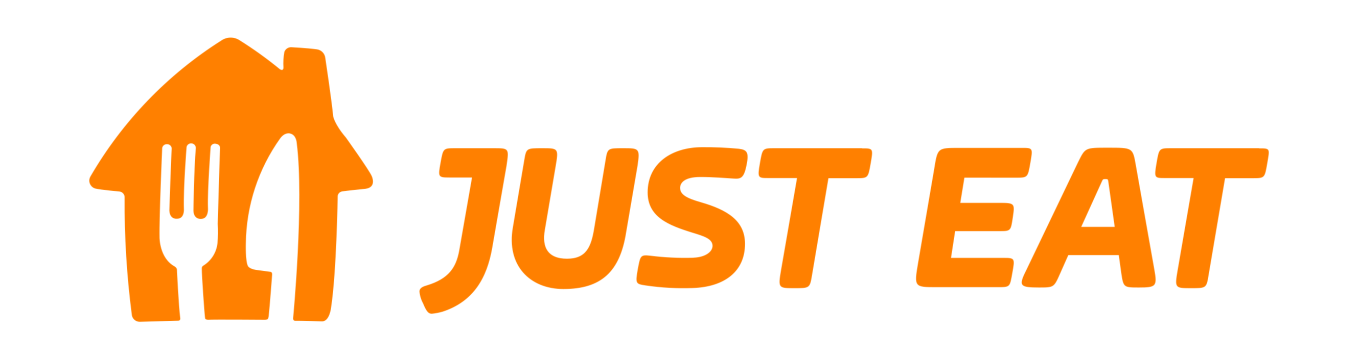 logo of just eat. they benefit from dandomain