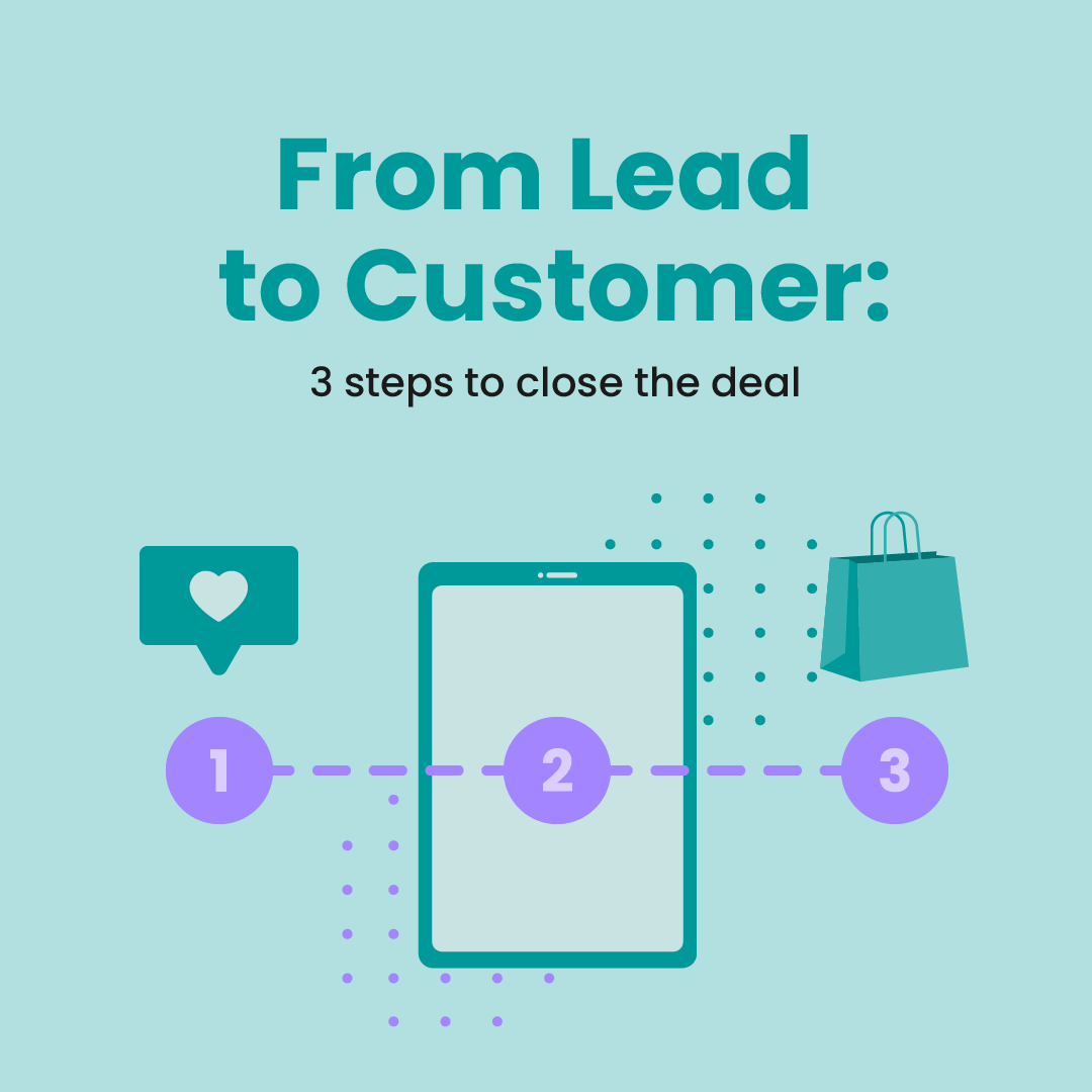 Lead to costumer _SoMe 1080x1080