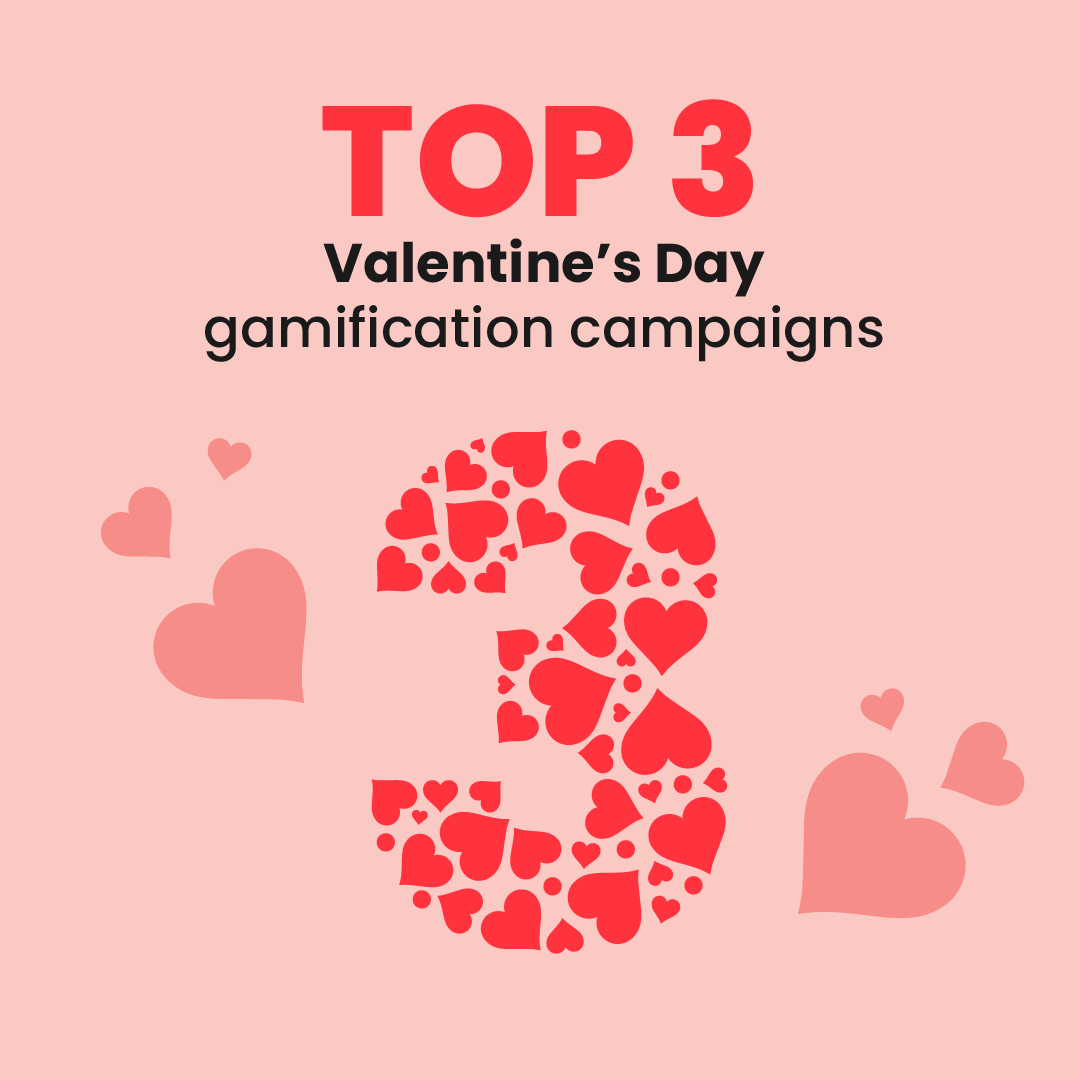 Top 3 – Valentine’s gamification campaigns SoMe 1080x1080