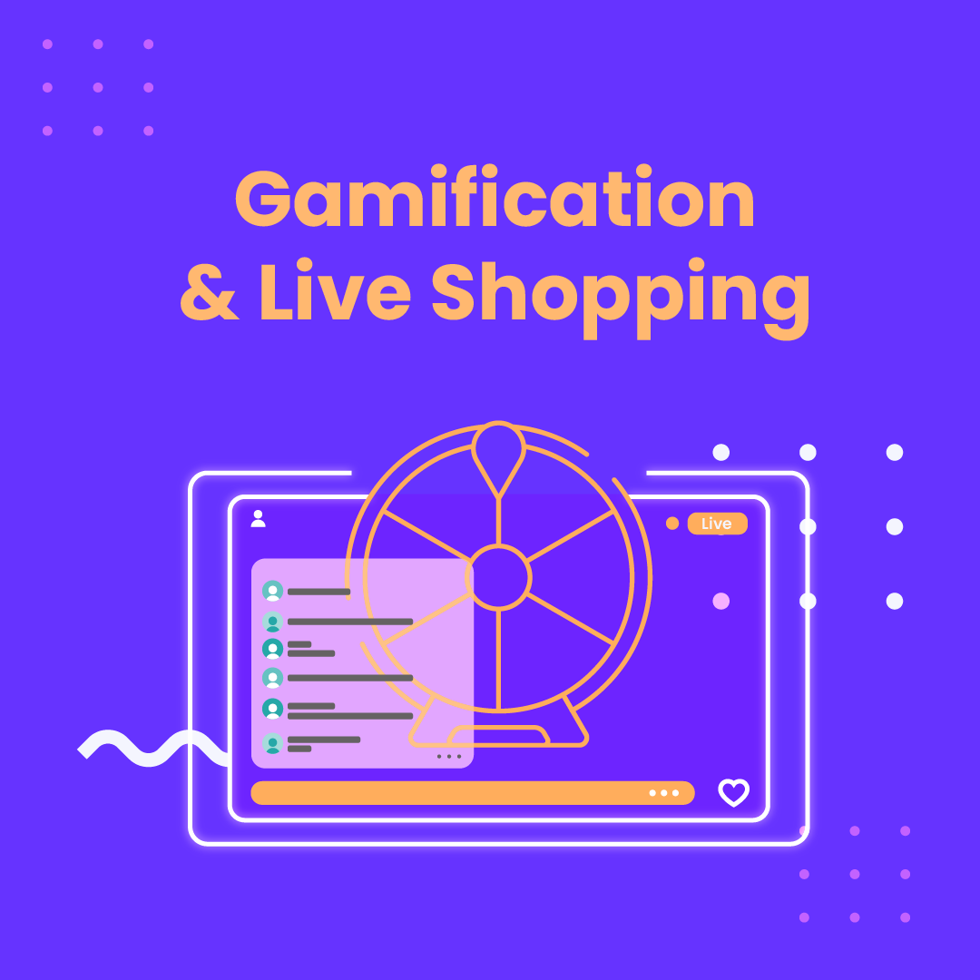 Gamification & Live shopping SoMe 1080x1080