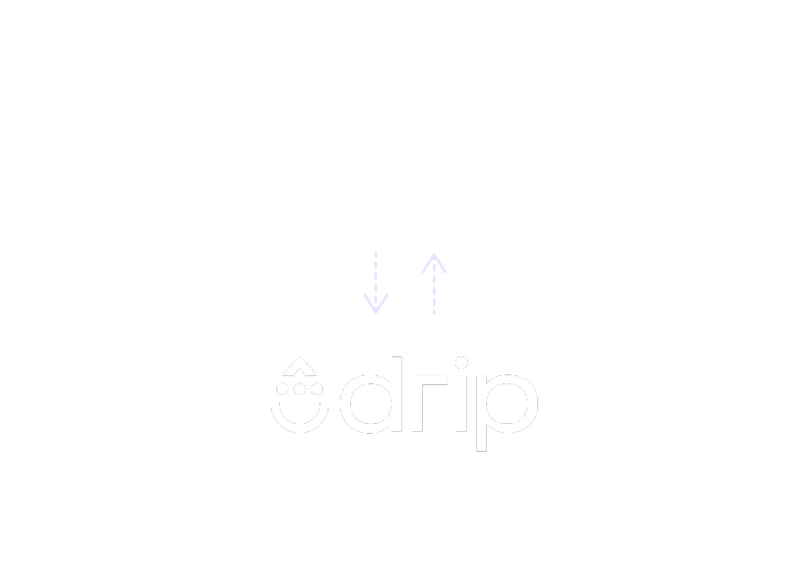 drip landing page top