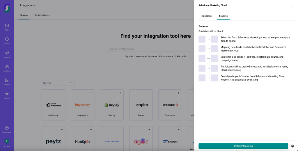 Salesforce integrations