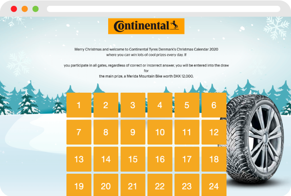 Interaktiver Kalender